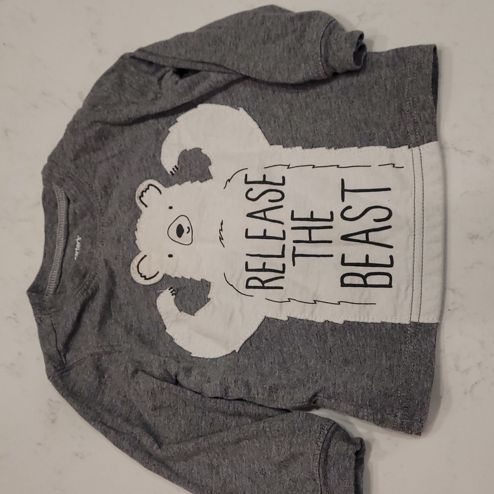 12 months Carter's grey shir
